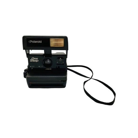 Vintage Polaroid 600 Film Onestep Closeup Instant Autofocus Camera Black - Picture 1 of 9